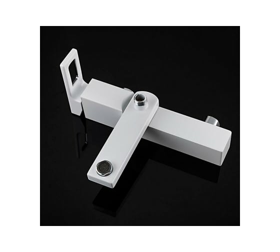 Смеситель для ванны Gappo G3217-8 белый, хром 544089