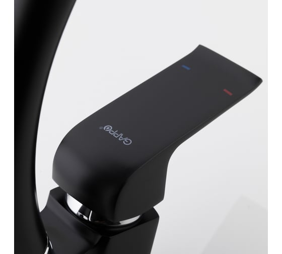 Смеситель для кухни Gappo 35к G4150 боковая, черный 541873