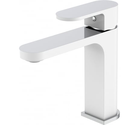 Смеситель для умывальника Gappo 35к G1083-8 белый, хром 546817