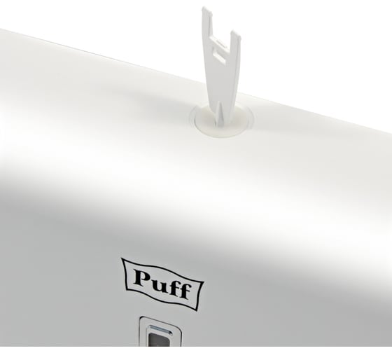 Диспенсер бумажных полотенец Puff 5130, белый, ABS-пластик 1402.002