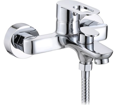 Смеситель для ванны MYNAH с коротким изливом, однорычажный, хром, латунь M30106