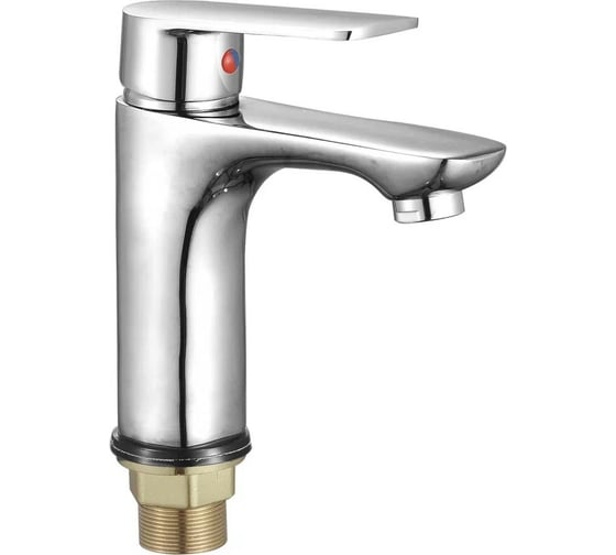 Смеситель для умывальника Антей Олимп крепление гайка d35 107023-ANT 1