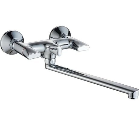 Смеситель для ванны Gota Rocio (с 2-мя рукоятками, с изливом F-30 см, переключение душа, Пальма) 074710-GOTA