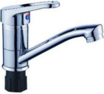 Смеситель для кухни Антей Викинг с коротким изливом, крепление гайка d35 1/20 457028-ANT