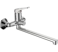 Смеситель д/ванны шар. с изливом F-30см. перекл.душа d35 Роса латунь Gota Rocio 1/10 100710-GOTA