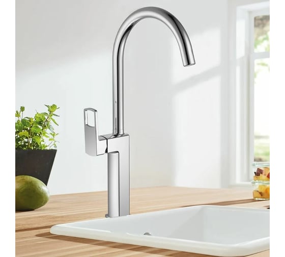 Смеситель для кухни Golden Fox Kitchen pro с высоким изливом 11030-FOX