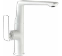 Смеситель для кухни Golden Fox Dartmoor с высоким изливом, белый 11430-FOX