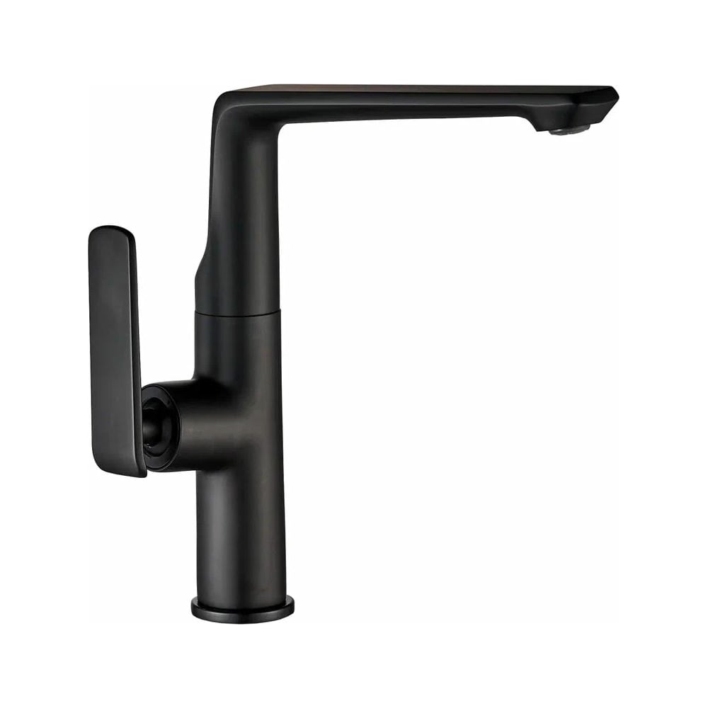 Смеситель для кухни Golden Fox Dartmoor с высоким изливом, черный ...