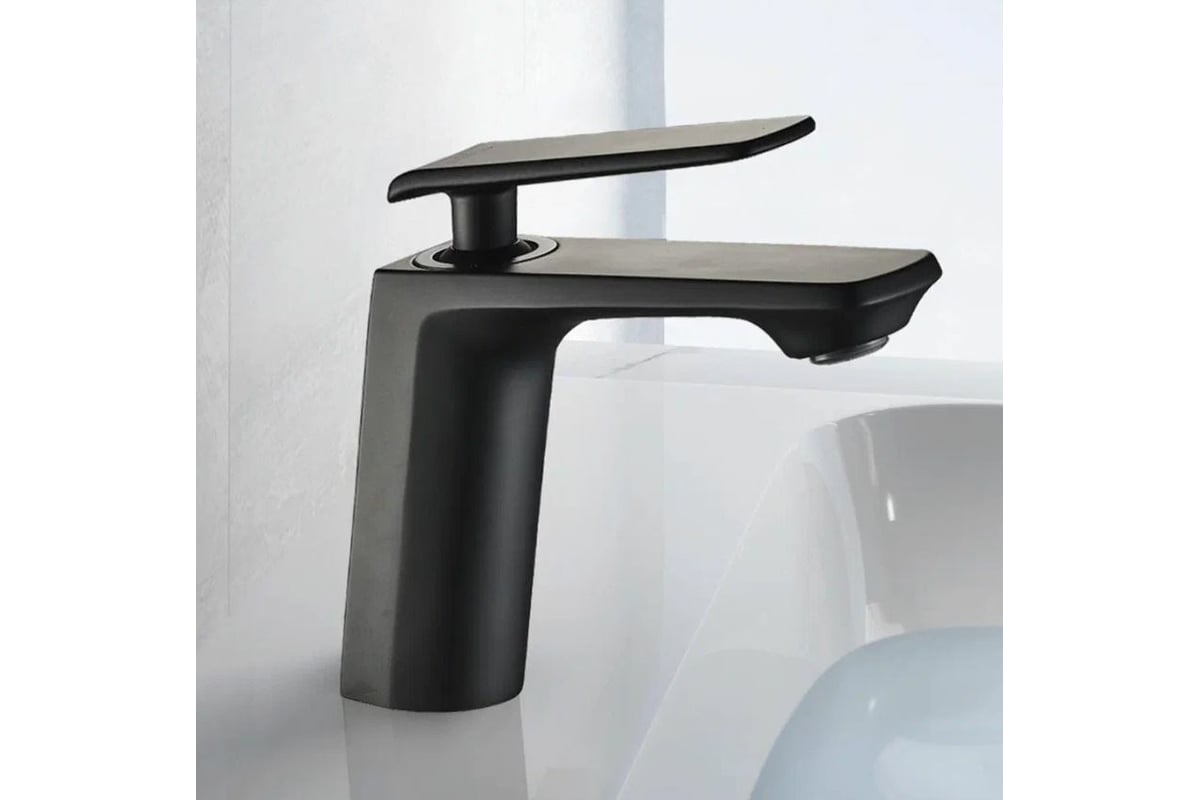 Смеситель для умывальника Golden Fox Dartmoor черный, латунь 10310-FOX ...