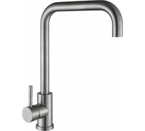 Смеситель Golden Fox, Ломонд д/кухни шар.с высоким изливом нержав.сталь 11331-FOX