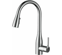 Смеситель для кухни Golden Fox Kitchen pro с высоким изливом, 2-х режимный аэратор, выдвижная лейка 11033-FOX