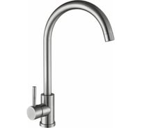 Смеситель Golden Fox, Ломонд д/кухни шар.с высоким изливом нержав.сталь 11330-FOX