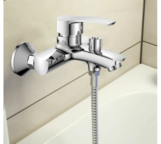 Смеситель для ванны Golden Fox Yorkshire Dales с коротким литым изливом, латунь 11213-FOX