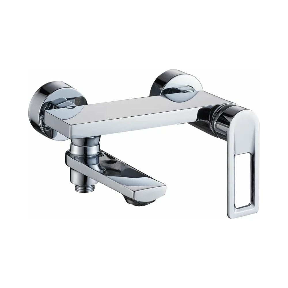 Смеситель для ванны Golden Fox Snowdonia с коротким поворотным изливом ...