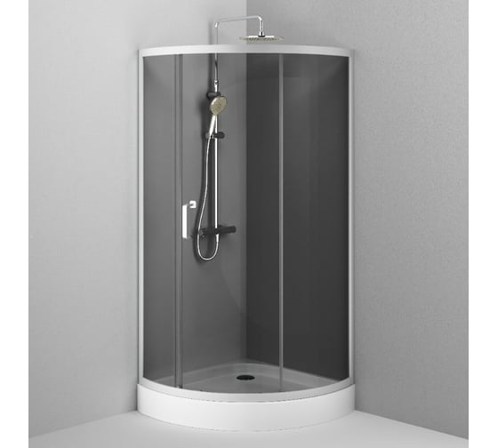 Стекла для душевого ограждения AM.PM Like Solo Slide 90x90 W83G-315-090CG64
