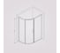 Душевое ограждение AM.PM Like 120x80, стекло тонированное W83G-302U120CG64 7