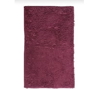 Коврик Аквалиния микрофибра, фиолетовый 50x80 МФ10