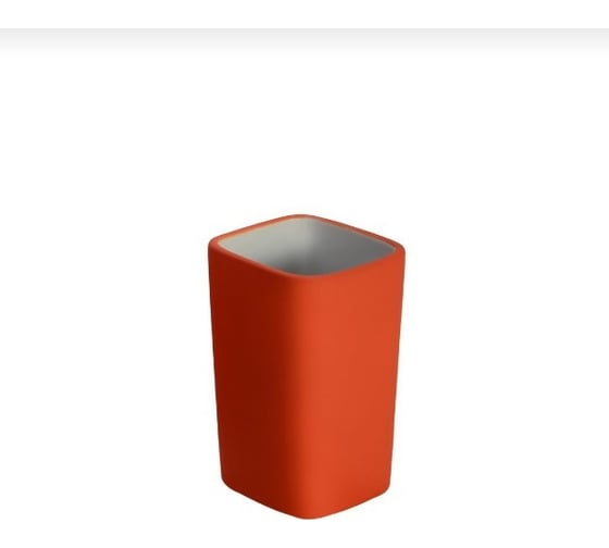 Стакан для зубных щеток Аквалиния Orange керамика CE0431U-TB 1