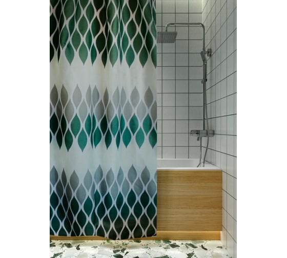 Штора для ванной Аквалиния (Иллюзия) 1,8x2,0 SC3223B 1