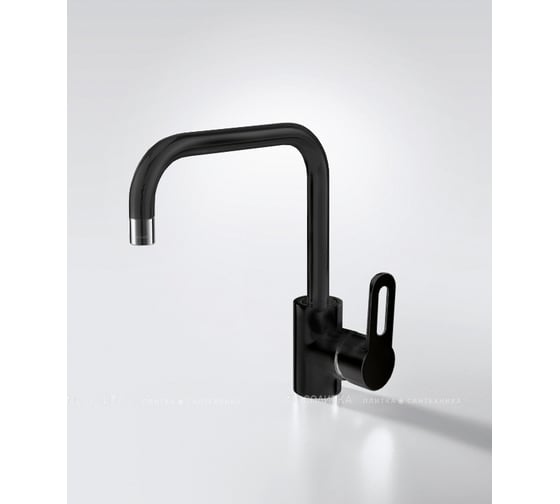 Смеситель для кухни Bravat Stream-D Black F737163BC 00281613