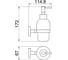 Дозатор для жидкого мыла ALLEN BRAU Priority 6.31006-00 00265405 2