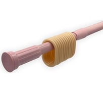 Карниз с кольцами Mr.Penguin розовый 110-200 KSSAK-02