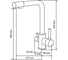 Смеситель Lex Biferno Sand RULE000047 2