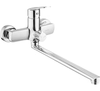 Смеситель для ванны Swedbe Ares с длинным Z-изливом, 1950, EAN 7350078201308