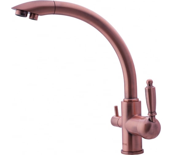 Смеситель для кухни Swedbe Selene Plus цвет-медь, 8044, EAN 7350078200912