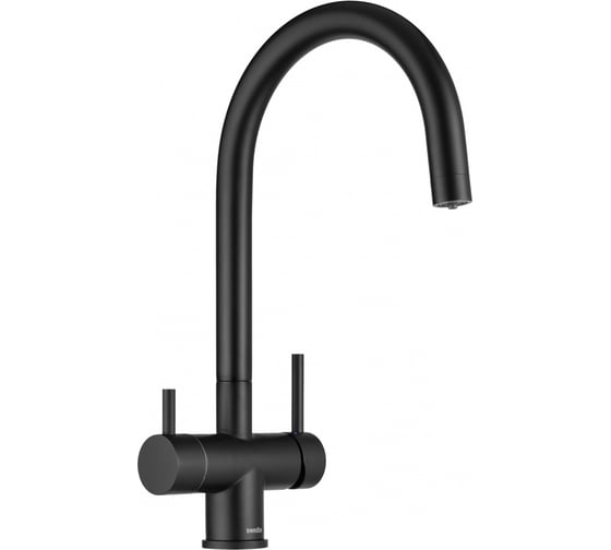 Смеситель для кухни Swedbe Selene черный 8042B, EAN