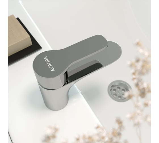 Смеситель для умывальника AVRORA-WM Avrora Mirro монолитный AV3310