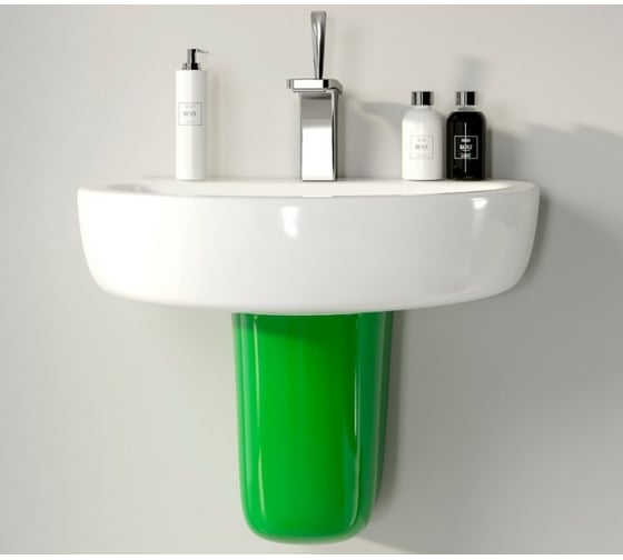Полупьедестал Sanita Luxe BEST LUXE (GREEN) лайм PD.WH/Best/N/GRN.G/S1