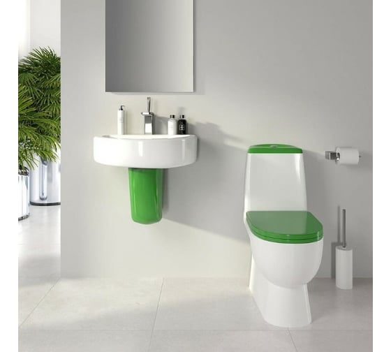 Полупьедестал Sanita Luxe BEST LUXE (GREEN) лайм PD.WH/Best/N/GRN.G/S1