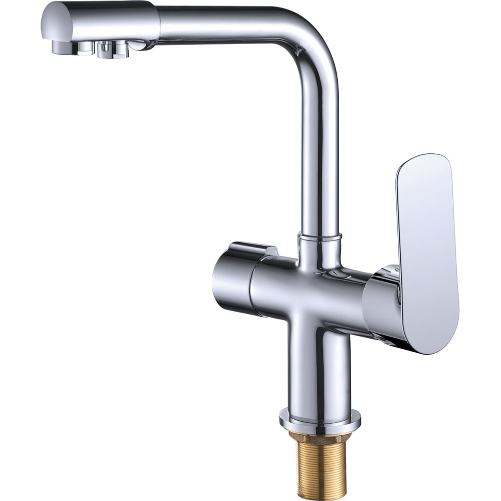 Смеситель для кухни KONNER KITCHEN с переключателем на питьевую воду ...