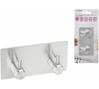 Крючок для ванной PERFECTO LINEA двойной Pegasus блистер 35-005001