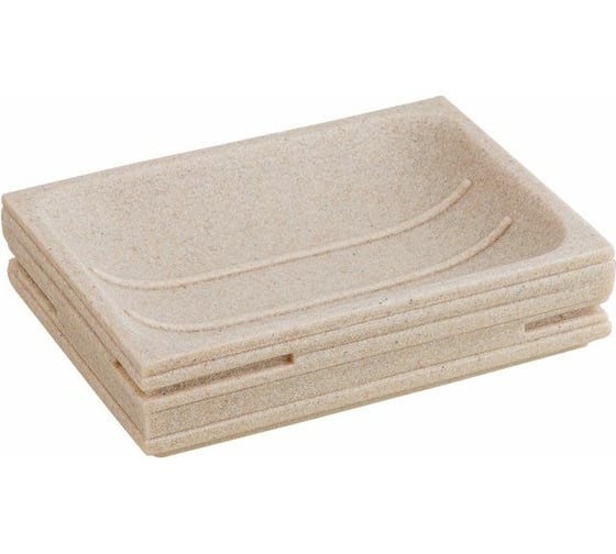 Мыльница PERFECTO LINEA Weathered Sand бежевая 35-151400