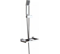 Душевой гарнитур Gappo G8010 650 мм, душевая лейка, 1 режим, мыльница, хром 514847
