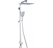 Душевой гарнитур Gappo G2408-8 985-1571 мм, тропический душ + лейка, белый-хром 549521