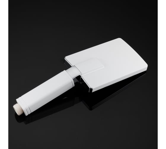 Душевой гарнитур Gappo G2408-8 985-1571 мм, тропический душ + лейка, белый-хром 549521