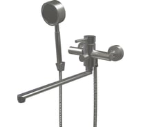 Смеситель для ванны KONNER SOLID с длинным изливом, с аксессуарами SLD1600 6150853