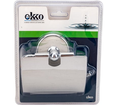 Бумагодержатель Ekko хром/серый E3103