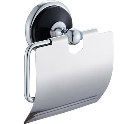 Бумагодержатель Ekko хром/черный E3203