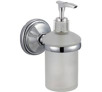 Настенный дозатор Ekko хром/белый E3827