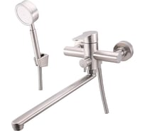 Смеситель для ванны Maxonor с длинным изливом, сатин MN22801