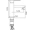 Смеситель для раковины Ekko черный E1082-8 2