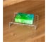 Настольная мыльница Agness 13x10x3 см., хром 768-719 2
