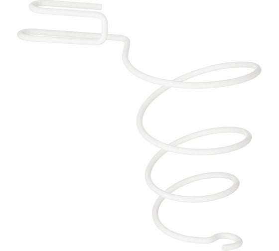 Держатель для фена Agness 10x20x17 см, белый 768-712