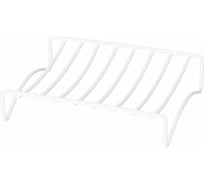 Настенная мыльница Agness 13x10x3 см., белый 768-718