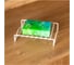 Настенная мыльница Agness 13x10x3 см., белый 768-718 2