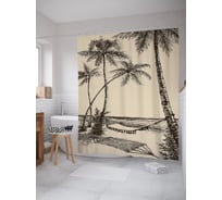 Фотоштора в ванную JOYARTY МУЛЬТИ 180x200 см sc_73647